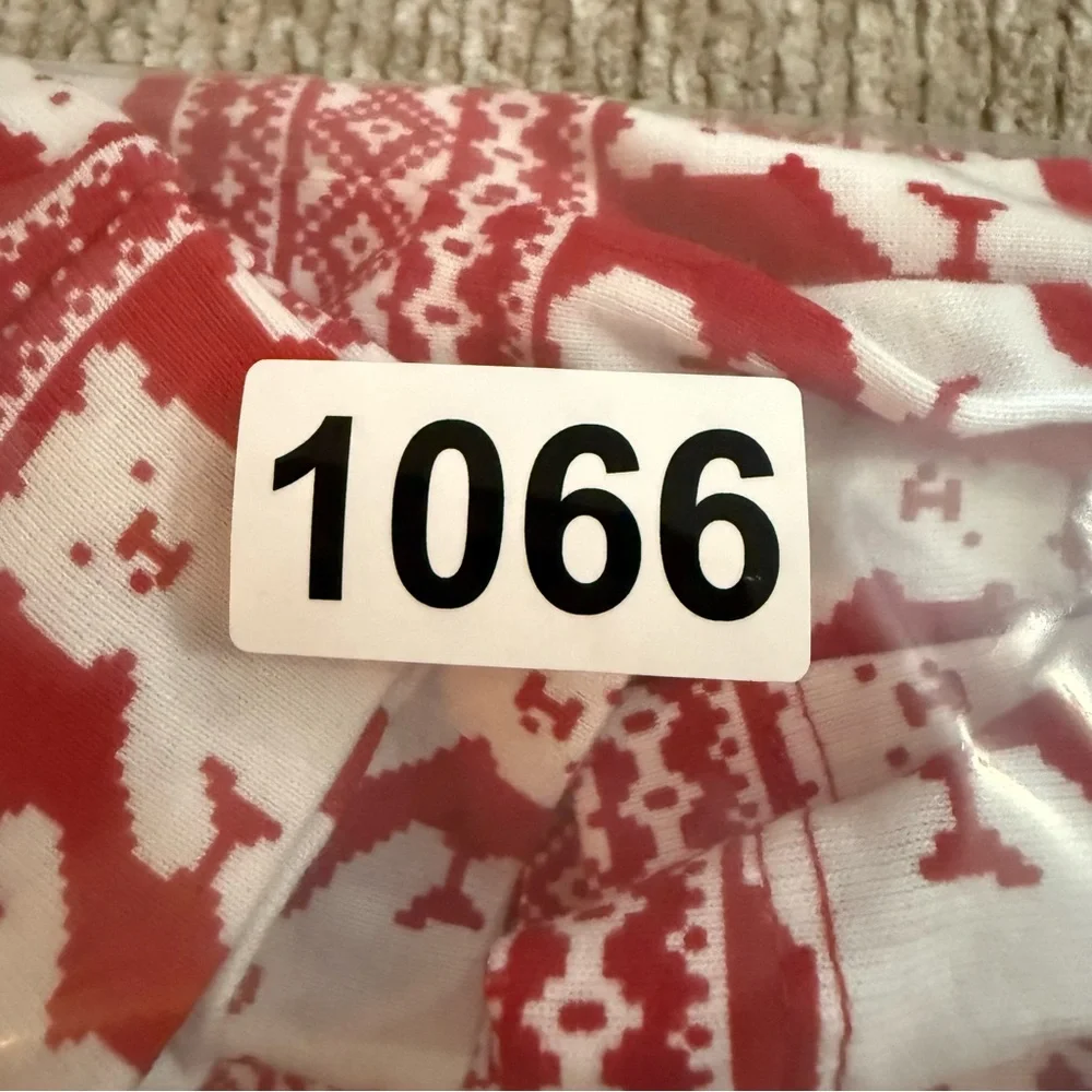 Baby Gap Red Polar Bear Fair Isle Pajama Set‎ 18–24 Months NWT